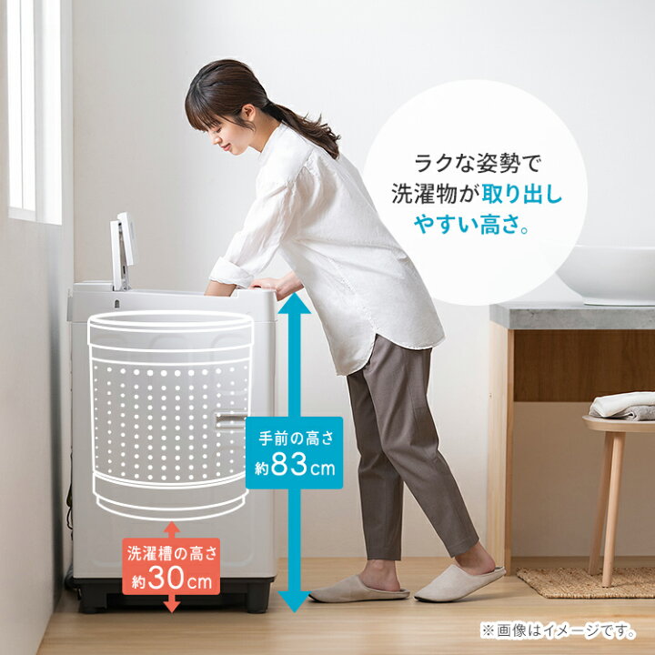 9 ご購入有り難うございました。アイリスオーヤマ全自動洗濯機(税込み)