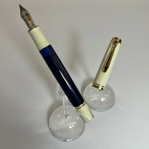 ペリカン スーベレーン M800 クリームブルー 18K EF/F