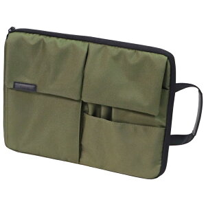 クツワ Dr.ion マルチワークケース B5 B5ファイル 13インチノートPC 6ポケット 収納 ツール バッグ バッグインバッグ 持ち手つき ブラック ブルーグレー カーキ ボルドー ドクターイオン 301DR