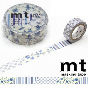 JH }XLOe[v mt ex 15mm×7m 1 Flower dark blue RR t[ _[Nu[ A[ MTEX1P55R