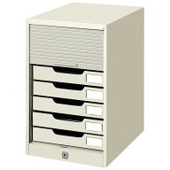 コクヨ シャッターケース A4 7段 ライトグレー SC-7M
