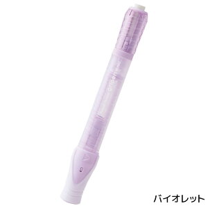 ソニック えんぴつ 補助軸 グリッペン 消しゴムつき ホワイト ライトブルー バイオレット 鉛筆ホルダー 鉛筆 ワンタッチ 太軸 六角軸 丸軸 三角軸 色鉛筆 SK-2185