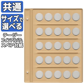 テージー スペア台紙 コインアルバム 無地 サイズ別 C-31S1〜C-31S6 C-31S1 20mm C-31S2 24mm C-31S3 29mm C-31S4 33mm C-31S6 33mm C-31S6 27mm サイズで選べるコイン台紙 記念メダル