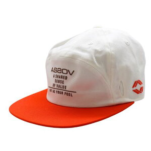 �y10%OFF�N�[�|���zAS2OV(�A�b�\�u) 6PANEL EMBROIDERY CAP 6�p�l���G���u���C�_���[�L���b�v �X�q �S���t �z���C�g ���[�J�[�i��542202-01