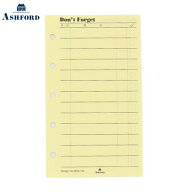 【10%OFFクーポン】アシュフォード MICRO5サイズ ドントフォーゲット イエロー システム手帳リフィル メ…