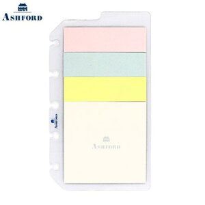 【10%OFFクーポン】アシュフォード システム手帳リフィル 付箋 MICRO5 マイクロ5・MINI6 ミニ6共通 ASHFORD メーカー品番2588-100
