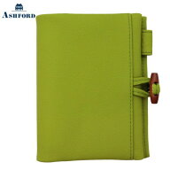 【10%OFFクーポン】アシュフォード システム手帳 抹茶 MINI6 ミニ6 13mm トグル留め 萌黄 ASHFORD メーカ…