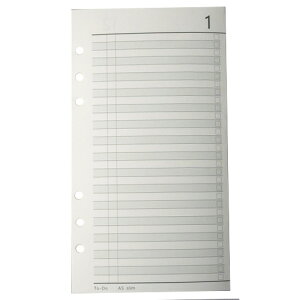 【10%OFFクーポン】あたぼうステーショナリー じゃばらんだ To-Do A5スリム じゃばら型システム手帳リフィル メーカー品番JB-0035