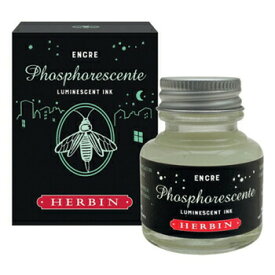 【10%OFFクーポン】J.HERBIN エルバン インビジブルインク 夜光 つけペン用 30ml 蓄光 メーカー品番hb13690