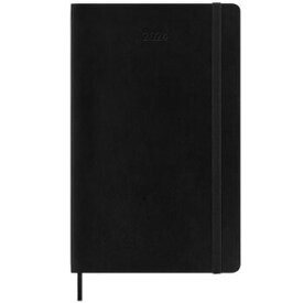 【10%OFFクーポン】モレスキン 2024年版手帳12ヵ月ウィークリーダイアリー ブラック ソフトカバー Largeラージ MOLESKINE メーカー品番DSB12WN3Y24