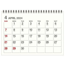 エトランジェディコスタリカ 2024年4月始まりカレンダー B6 卓上 メーカー品番CLT43-G-01
