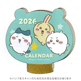 【10%OFFクーポン】アートプリントジャパン 2026年版カレンダー ダイカット卓上 ちいかわ A.P.J. メーカー品番1000137020