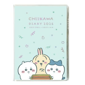 【10%OFFクーポン】アートプリントジャパン 2026年版手帳 B6 コミックマンスリー ちいかわ お宝 A.P.J. メーカー品番1000137365