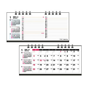 【10%OFFクーポン】エヌプランニング 2026年カレンダー 卓上S ホワイトN.Planning メーカー品番CT-543