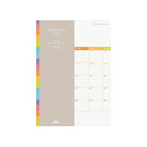 【10%OFFクーポン】レイメイ藤井 2026年版手帳 システムノートダイアリー A5 マンスリーブロック カラーSYSTEM NOTE DIARY メーカー品番RFDR2662