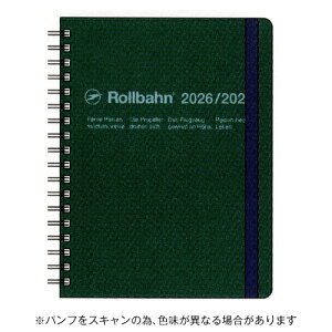 �y10%OFF�N�[�|���z�f���t�H�j�b�N�X 2026�N3���n�܂�蒠 �����o�[���_�C�A���[ L �_�[�N�O���[�� DELFONICS Rollbahn ���[�J�[�i��360002-288