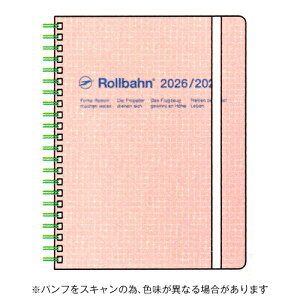 �y10%OFF�N�[�|���z�f���t�H�j�b�N�X 2026�N3���n�܂�蒠 �����o�[���_�C�A���[ �X�R�� A5 ���C�g�s���N DELFONICS Rollbahn ���[�J�[�i��360006-561