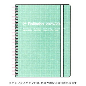 �y10%OFF�N�[�|���z�f���t�H�j�b�N�X 2026�N3���n�܂�蒠 �����o�[���_�C�A���[ �X�R�� A5 �~���g DELFONICS Rollbahn ���[�J�[�i��360006-281