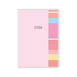 �y10%OFF�N�[�|���z�������X 2026�N4���n�܂�蒠 �~�A�N���[���R�P�b�g3 A6 ���ԃu���b�N ���j�n�܂� �}���X���[ ���[�J�[�i��937