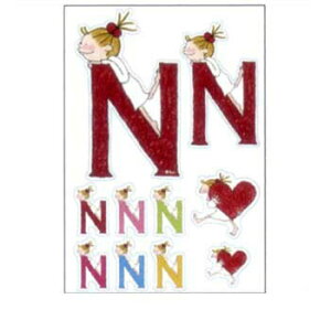 �y10%OFF�N�[�|���z�O���[�e�B���O���C�t COCO �R�R����� �A���t�@�x�b�g�X�e�b�J�[ N �V�[�� ���[�J�[�i��CK-60