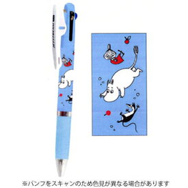 三菱鉛筆＆カミオジャパンコラボ ジェットストリーム3色ボールペン ムーミン/スイム メーカー品番304004