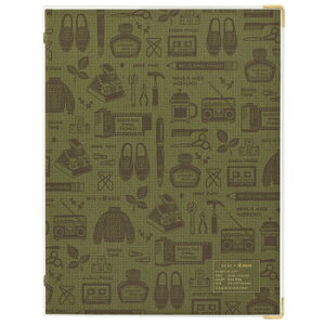 y10%OFFN[|zNCh eric×kleid binder notes A5 OliveDrab oC_[m[g GbNR{ I[uhu [J[i8601-02