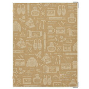 【10%OFFクーポン】クレイド eric×kleid binder notes A5 Camel バインダーノート エリックコラボ キャメル メーカー品番8601-04