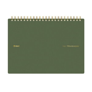 �y10%OFF�N�[�|���z�N���C�h Mnemosyne×Kleid A5W notebook �m�[�g�u�b�N �j�[���V�l�R���{ OliveDrab �I���[�u�h���u ���[�J�[�i��7182