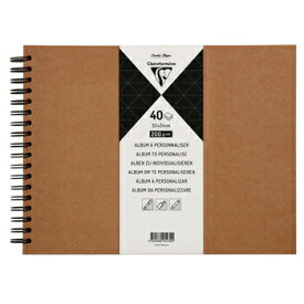 【10%OFFクーポン】クオバディス クレールフォンテーヌ DIYアルバム 32x24cm クラフト メーカー品番cf95430