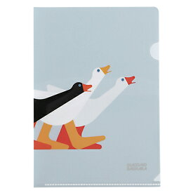 【10%OFFクーポン】デルフォニックス Giacomo Bagnara ジャコモ・バニャーラ クリアホルダー A5 A(Angry geese) メーカー品番501168-970