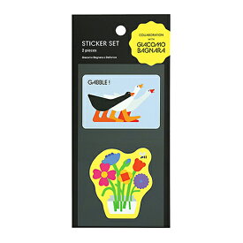 【10%OFFクーポン】デルフォニックス GiacomoBagnara ジャコモ・バニャーラ シール A(Angry geese・Flowers) メーカー品番501169-970