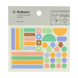 【10%OFFクーポン】デルフォニックス ロルバーンカスタムシール A 図形 DELFONICS Rollbahn メーカー品番501193-970