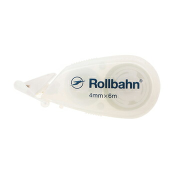 デルフォニックス Rollbahn ロルバーン 修正テープ ホワイト メーカー品番500672-100 ・2024年2月上旬に(メーカー欠品)入荷予定です