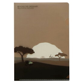 【10%OFFクーポン】デルフォニックスGEO ジオ クリアホルダー A5 サバンナ ブラウン DELFONICS メーカー品番501088-168