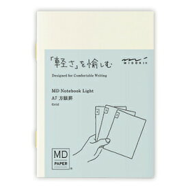 【10%OFFクーポン】デザインフィル MDノート ライト A7 方眼罫 3冊組 メーカー品番15283006