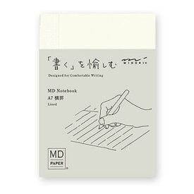 【10%OFFクーポン】デザインフィル MD NOTEBOOK ノート A7 横罫 メーカー品番15345-006