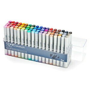 【10%OFFクーポン】Too トゥー コピックスケッチ ベーシック 72色セット COPIC メーカー品番12502084