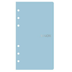 【10%OFFクーポン】ノックス システム手帳リフィル バイブルサイズ 6穴ノート 無地 2冊セット KNOX メーカー品番521-575