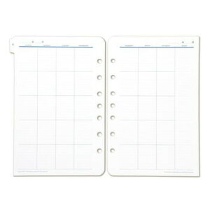 フランクリンプランナー システム手帳リフィル オリジナル・1日1ページデイリーページ1ヵ月(月、曜日なし) クラシック メーカー品番64121