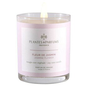 【10%OFFクーポン】プランツ&パルファム センテッドキャンドル180g JasmineFlowerジャスミンフラワー[PLANTES&PARFUMS] メーカー品番070217