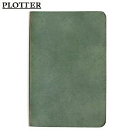 【10%OFFクーポン】PLOTTER プロッター 5015 ブライドル 5穴リングレザーバインダー ミニ5サイズ グリー…