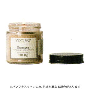 �y10%OFF�N�[�|���z�{�[�e�B�{ DISCOVERY CANDLE CHAMPACA �f�B�X�J�o���[�L�����h�� �`�����p�J VOTIVO ���[�J�[�i��VT310042