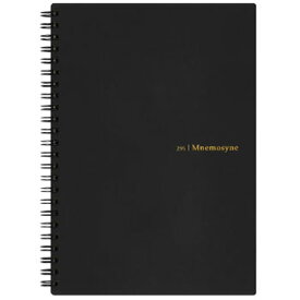 【10%OFFクーポン】マルマン A5 ソフトノート ニーモシネ 特殊メモリ入7mm罫 Mnemosyne ブラック maruman メーカー品番N295-05