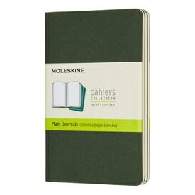【10%OFFクーポン】MOLESKINE モレスキン カイエ ジャーナル Pocket マートルグリーン プレーン(無地) メーカー品番5180209
