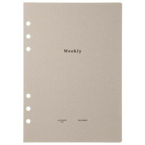 �y10%OFF�N�[�|���z���R�j�b�N �X�^�C���m�[�g���t�B�� �E�B�[�N���[ A5 STYLE NOTEBOOK REFILL WEEKLY ���[�J�[�i��LGF22-45