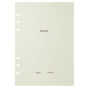 y10%OFFN[|zRjbN X^Cm[gtB fC[ A5 STYLE NOTEBOOK REFILL DAILY [J[iLGF23-45