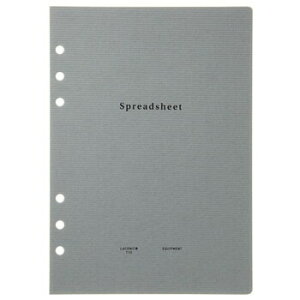 �y10%OFF�N�[�|���z���R�j�b�N �X�^�C���m�[�g���t�B�� �X�v���b�h�V�[�g A5 STYLE NOTEBOOK REFILL SPREADSHEET ���[�J�[�i��LGF28-45