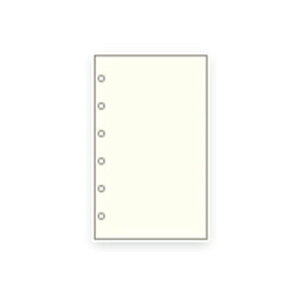 【10%OFFクーポン】レイメイ藤井 システム手帳リフィル ダヴィンチ ポケットサイズ(mini6) 無地ノート メーカー品番DPR209・15個までメール便にて発送いたします