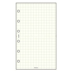 【10%OFFクーポン】レイメイ藤井 システム手帳リフィル ダヴィンチ ポケットサイズ(mini6) ノート方眼罫 5.0mm方眼 メーカー品番DPR4296