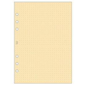 【10%OFFクーポン】レイメイ ダヴィンチ システム手帳リフィル 竹紙 ドット方眼ノート A5サイズ メーカー品番DAR4404